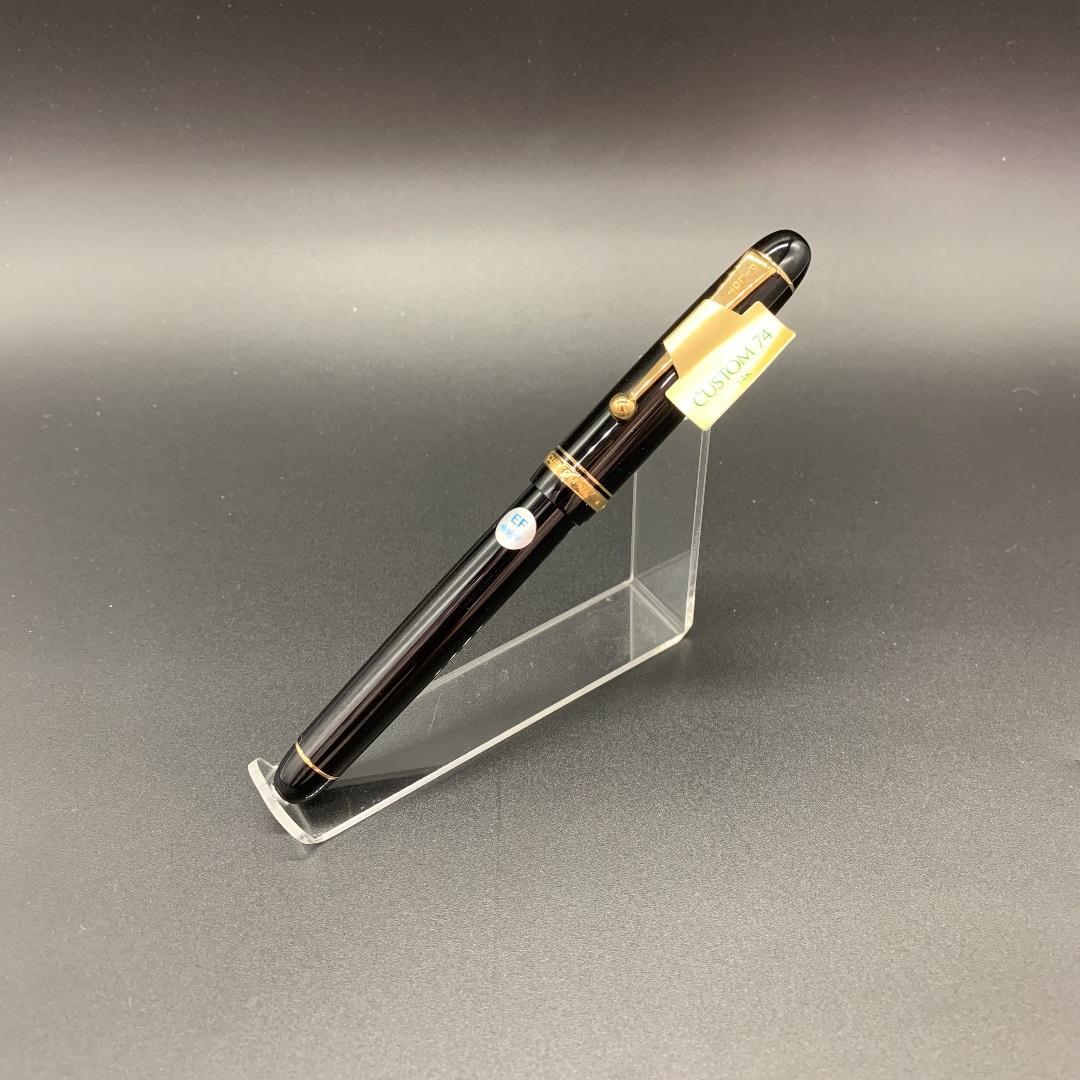 パイロット 万年筆 カスタム74 極細 EF ブラック