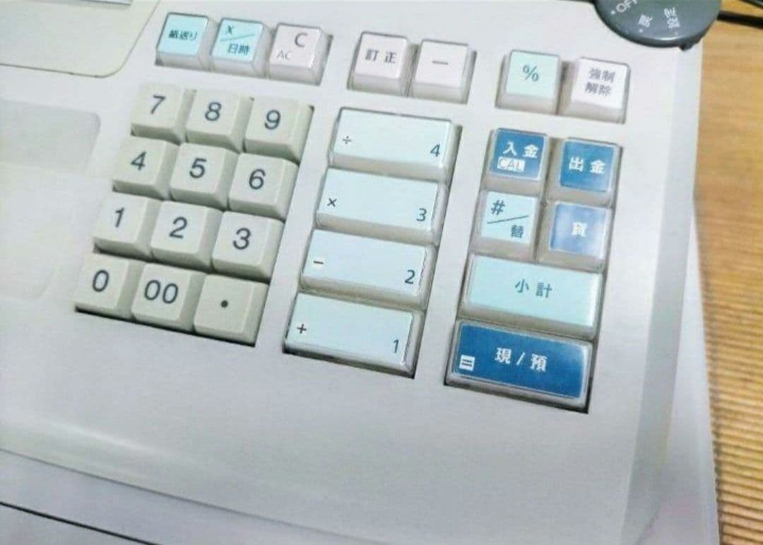 カシオレジスター　100ER　簡単便利特殊　送料込　260110