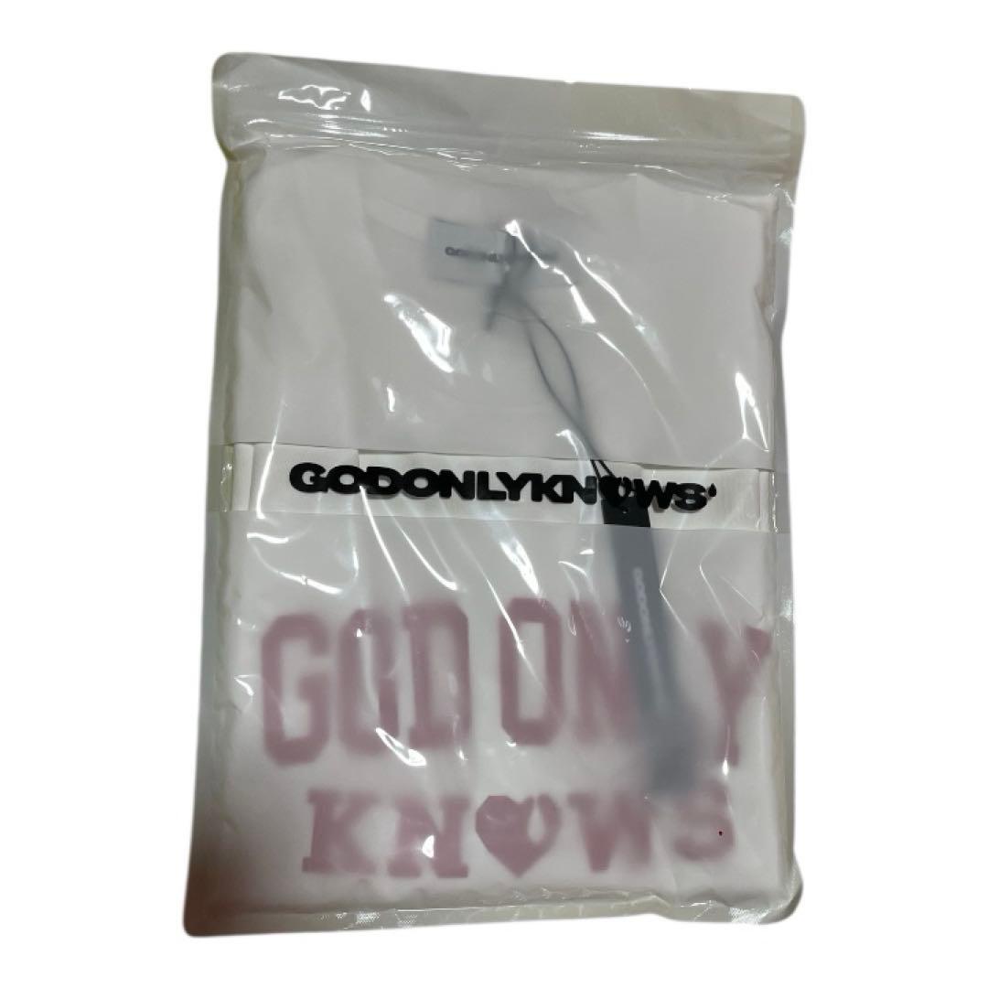 ミュージシャン GOD ONLY KNOWS COLLEGE LOGO T-SHIRT