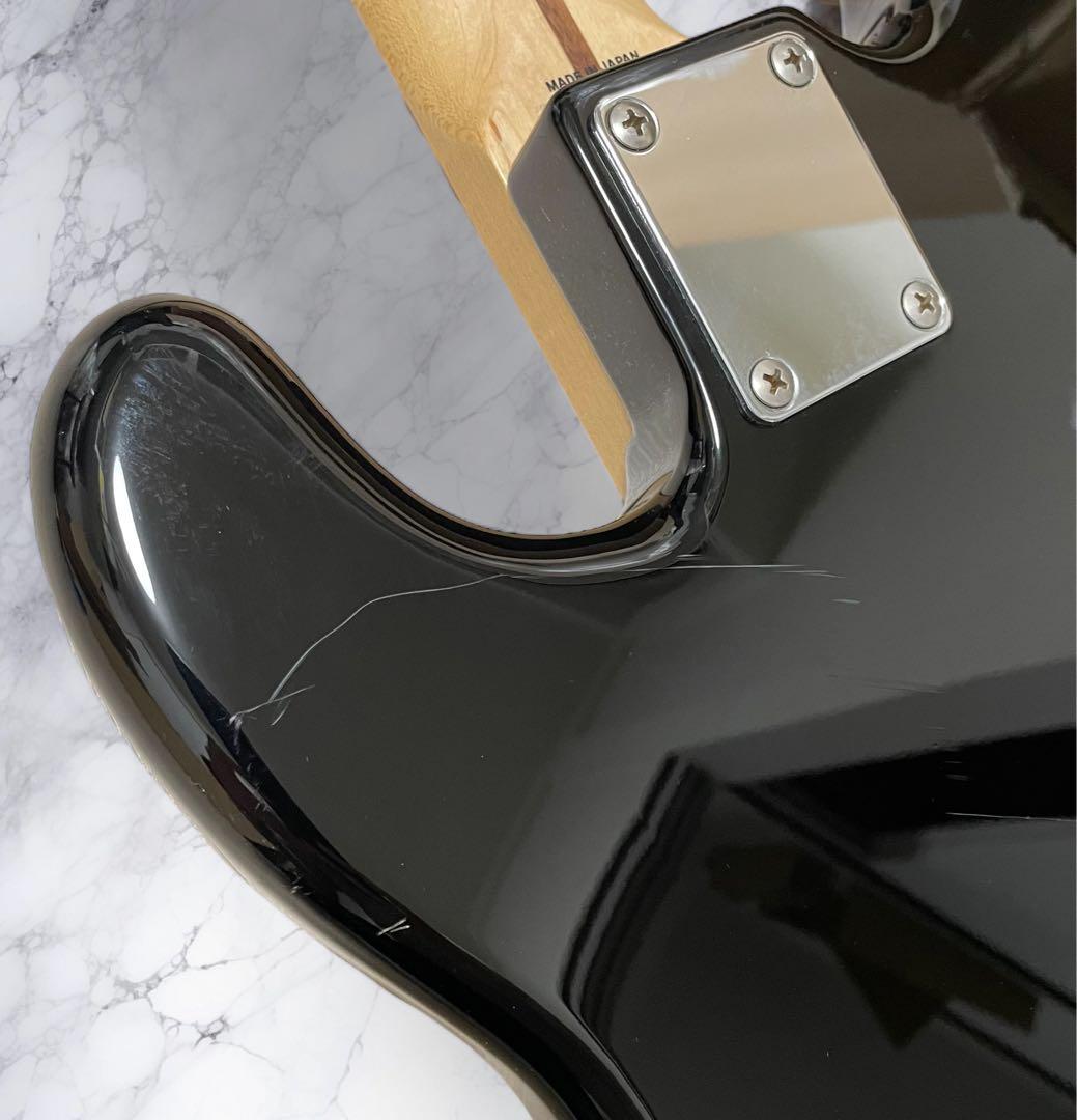 (美品) Fender Japan Precision Bass ブラック色