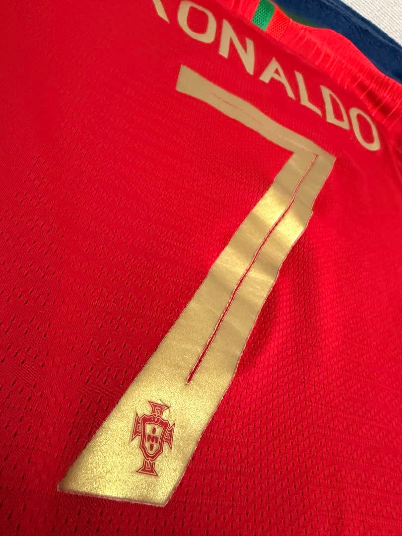 【正規品】クリスティアーノ・ロナウド　ポルトガル代表　ユニフォーム　半袖