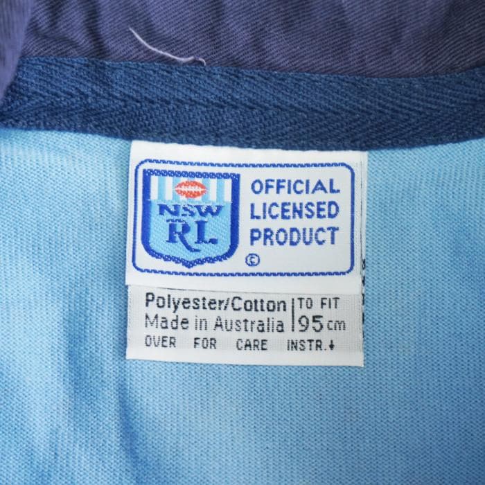 古着 90sビンテージ NSW TOOHEYS BLUES ラガーシャツ