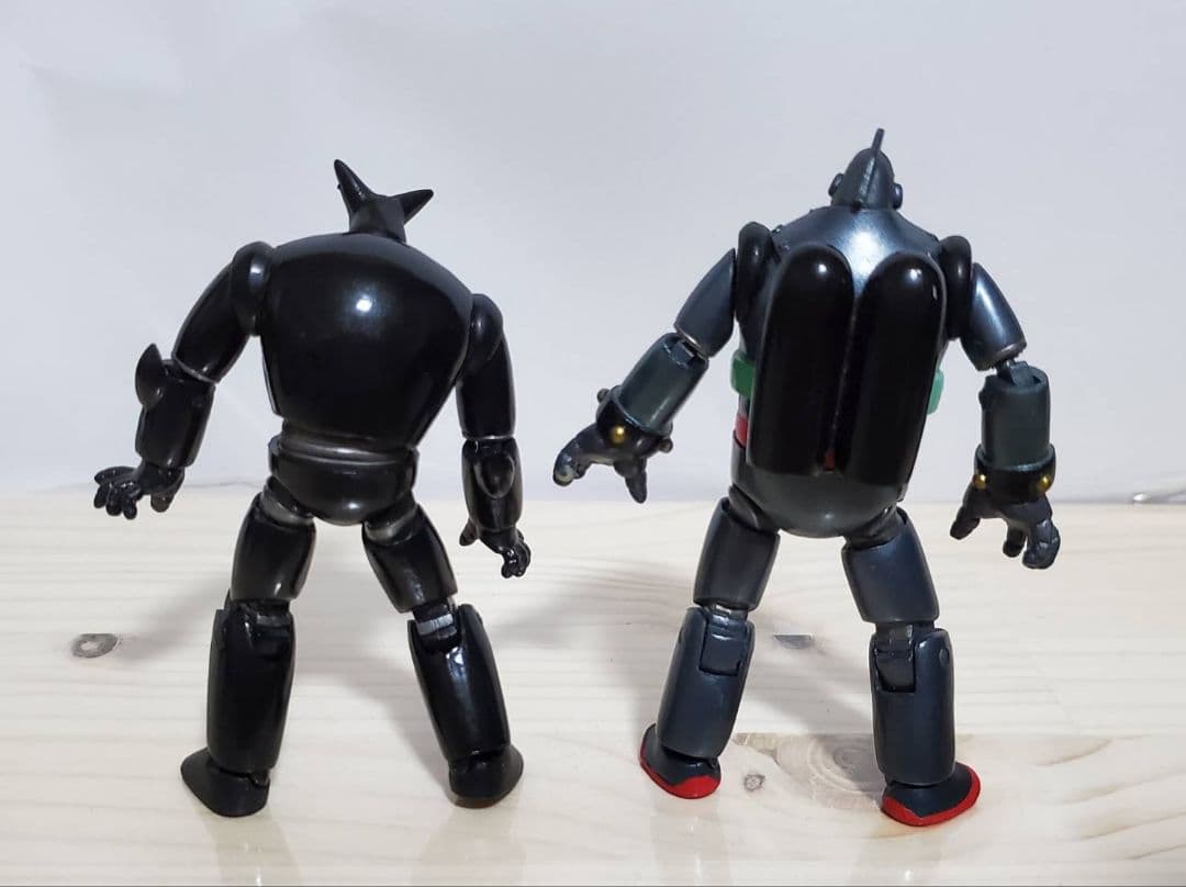 タイムスリップグリコ　フルアクション可動式　鉄人28号&ブラックオックス