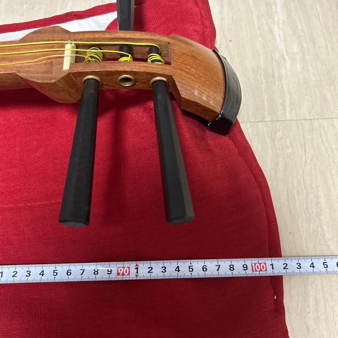 現状品！三味線 本体　ハードケース付き