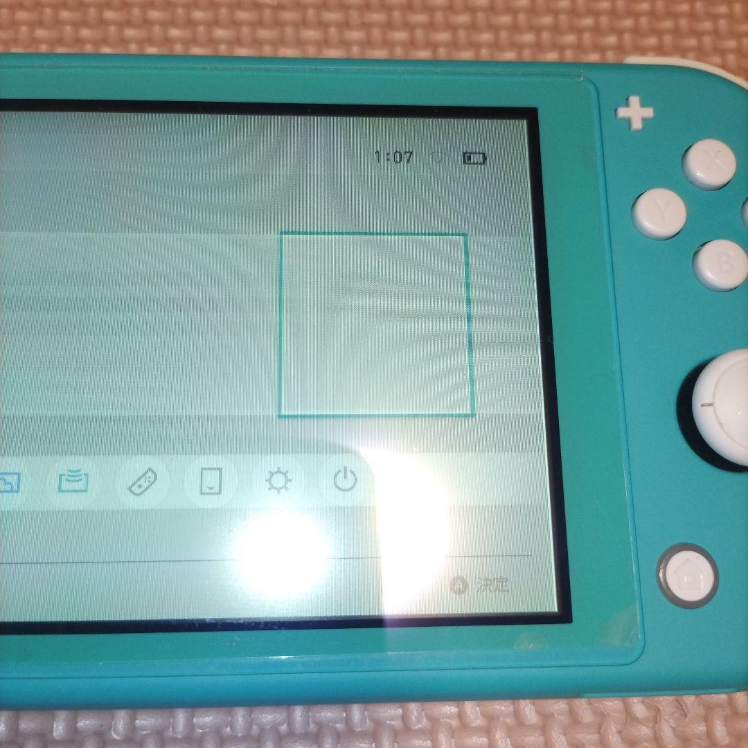 Nintendo Switch Lite ターコイズ 液晶画面要確認