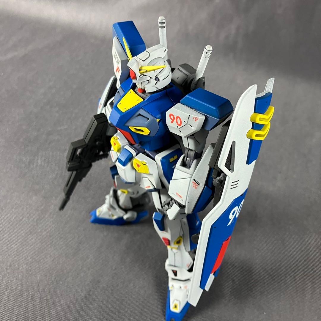 1/100 F90 GUNDAM ガンダム MG 改修 全塗装済み完成品