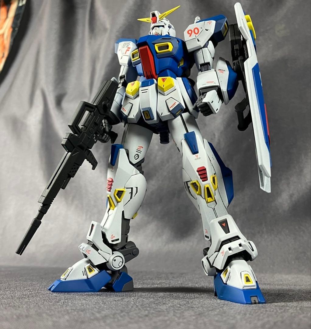 1/100 F90 GUNDAM ガンダム MG 改修 全塗装済み完成品