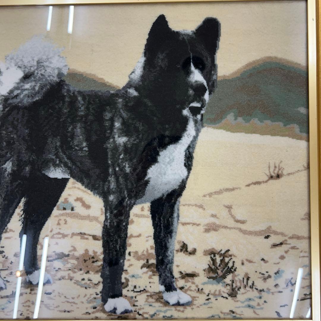 タブリーズ最高峰アリーナサブペルシャ絨毯額52.5×65㎝東な7-0809☆2F