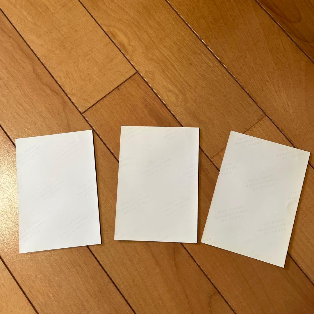 中森明菜　ポートレート　写真3枚セット