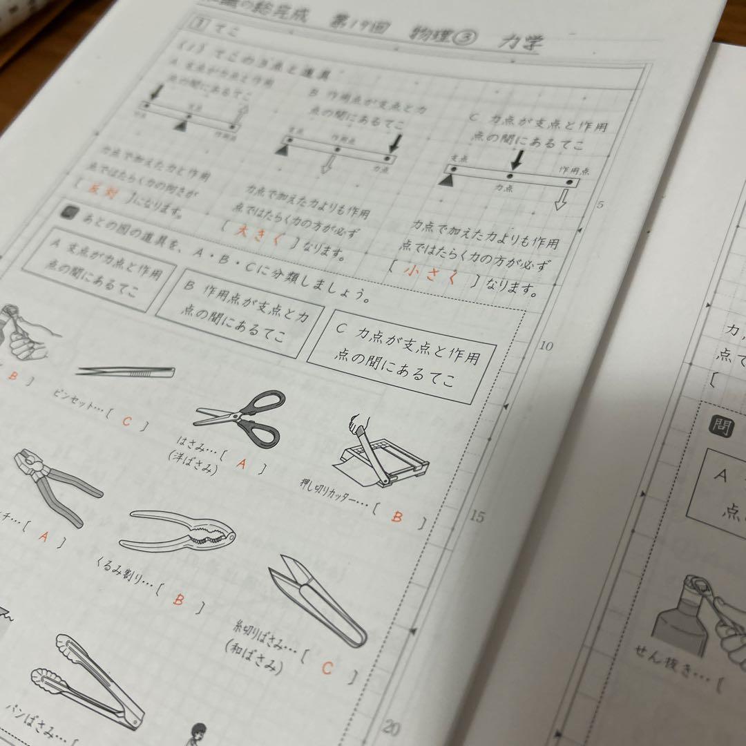 A SAPIX サピックス　sapix 理科の総完成❣️ 最後の総仕上げ❣️暗記❣️