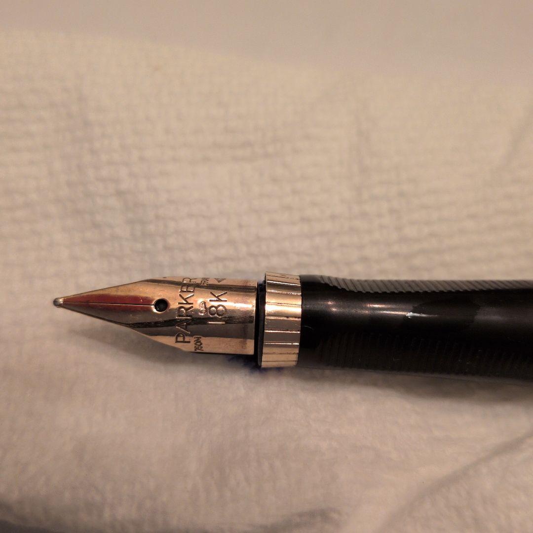 Parker ゴールド万年筆 18Kペン先