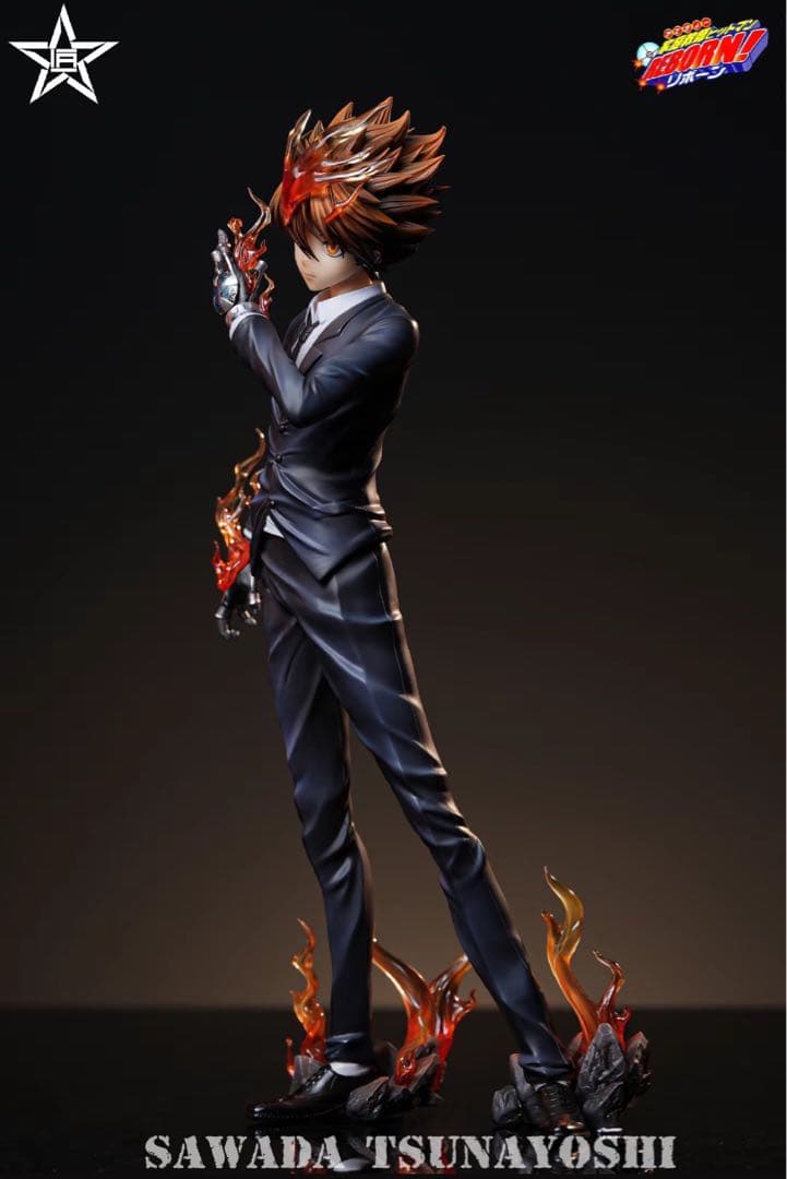 家庭教師ヒットマンREBORN 沢田綱吉 ガレージキット フィギュア1/6サイズ