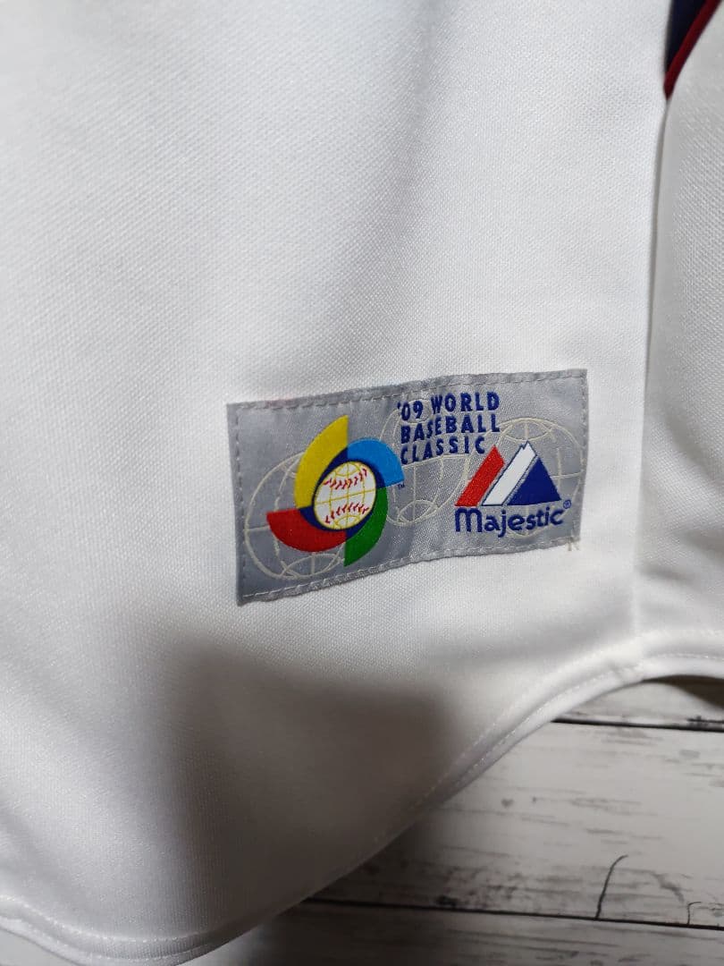 D*様 09年 wbc 福留 ユニフォーム majestic製 日本代表　野球