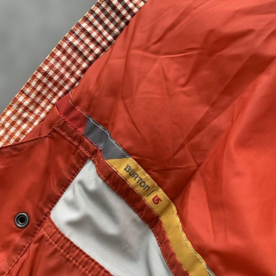 未使用級✨BURTON スノーボードウェア スキーウェア　バートン　L オレンジ