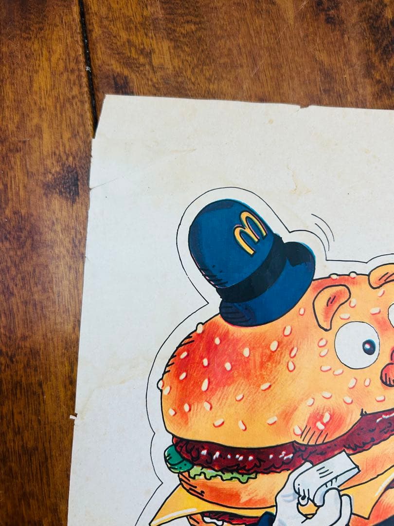 74' McDonalds Calendar マクドナルドカレンダー 当時レトロ