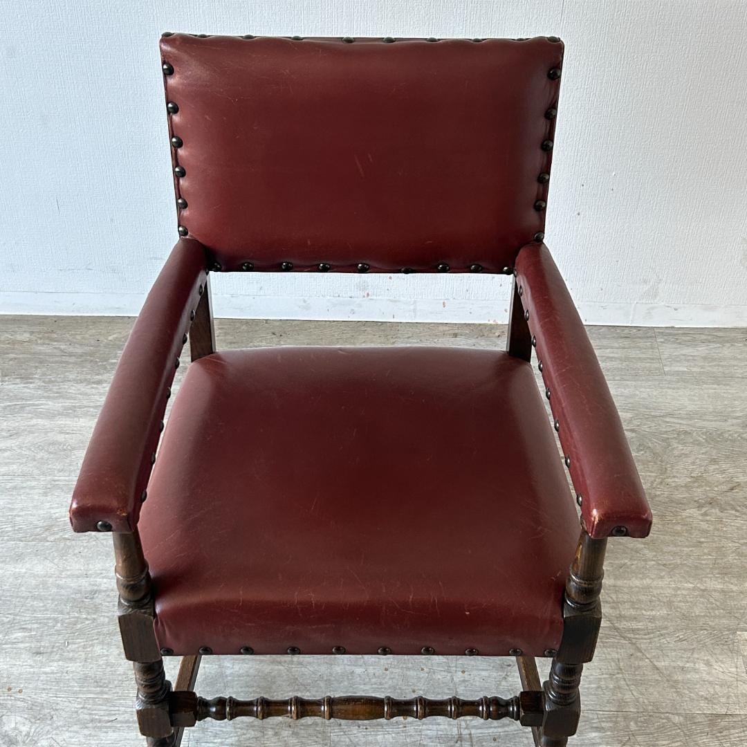 イギリス アンティーク家具 アーム チェア 1930年頃 858A