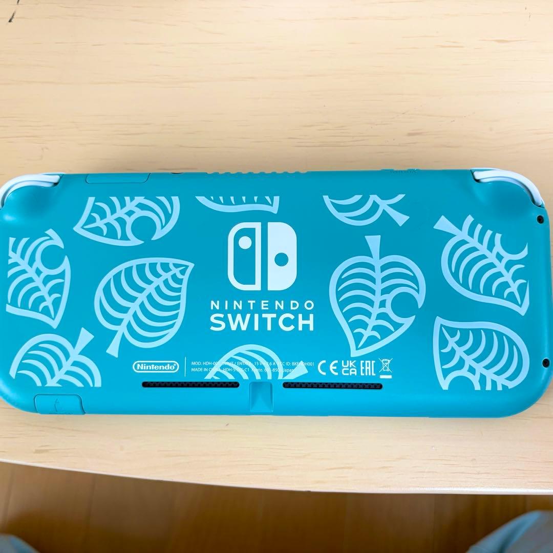 Switch Lite スイッチライトどうぶつの森 本体 動作良好 初期化済み