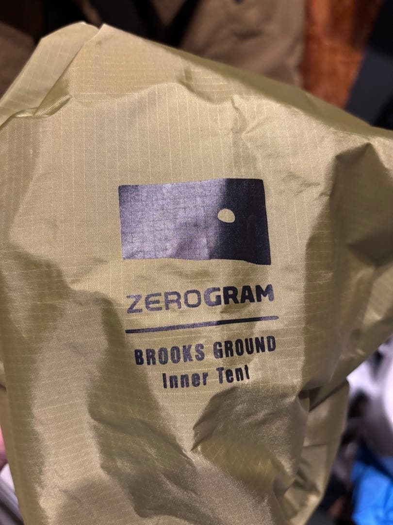テント・タープ ZEROGRAM Brooks Ground Dome Shelter