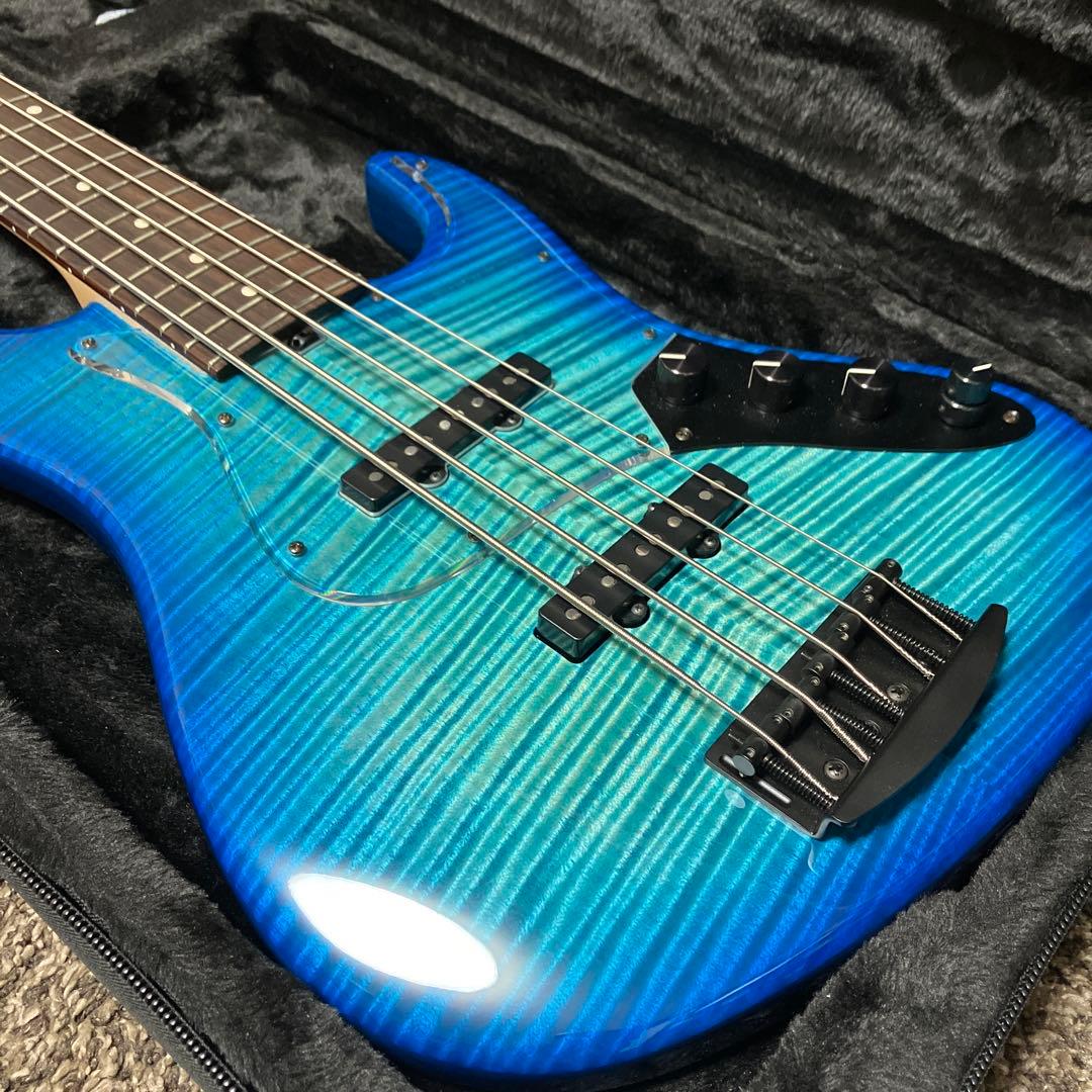 ベース kikuchi guitars custom 5st J bass