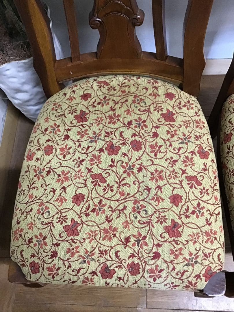 H☆管186☆イギリス☆英国☆アンティーク☆ダイニングチェアー☆4脚