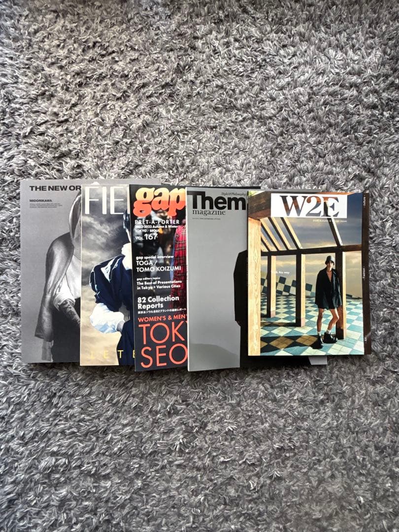 ファッション雑誌 5冊セット 希少 アート ZINE まとめ売り