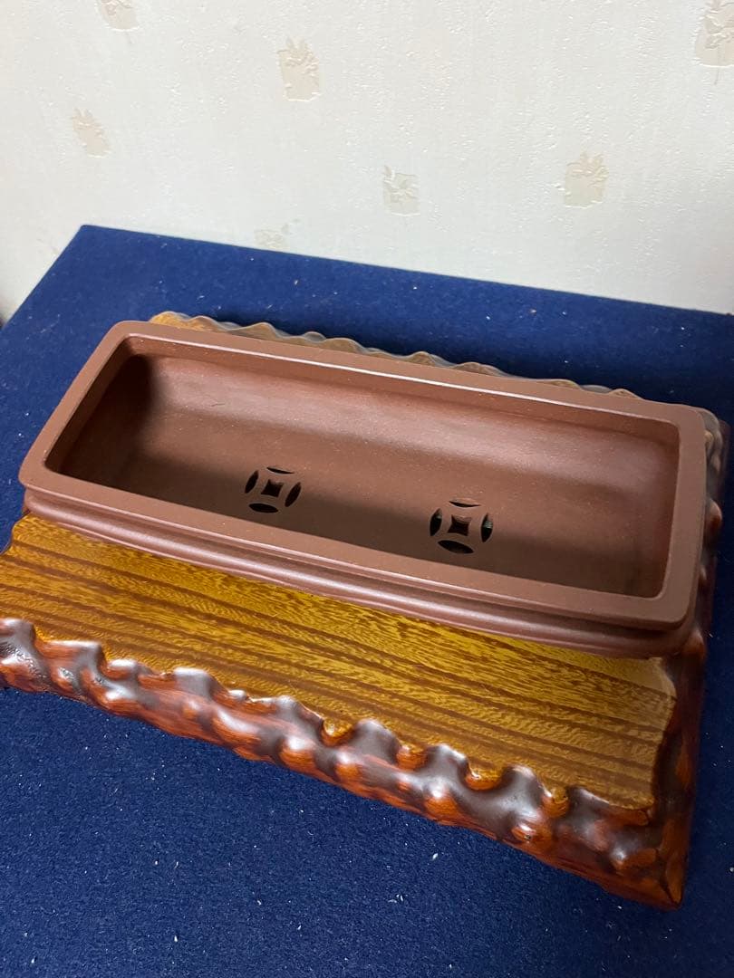 406 盆栽　盆栽鉢　植木鉢　中国鉢　宣興