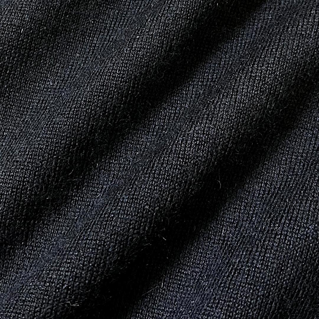 2 定4.1万 パーリーゲイツ カシミヤ100％ ローゲージ ニット セーター