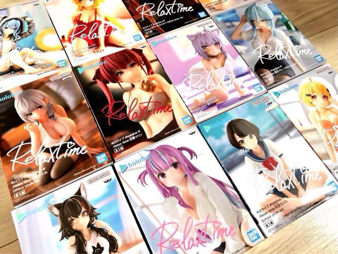 新品未開封 hololiveホロライブ Relax time12個セット+おまけ
