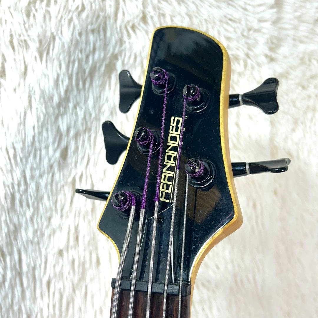 【美品】Fernades FRB-95 アクティブ 5弦 2001年カタログ
