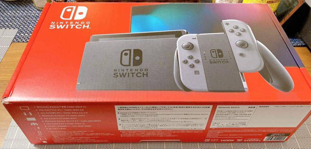 【動作確認済】Nintendo Switchセット+ 保護シート＆ソフトケース