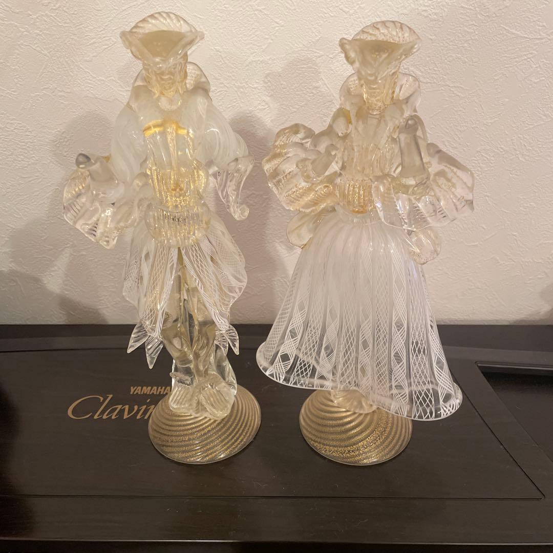 ベネチアングラス カサノバ　恋人 ムラーノ島