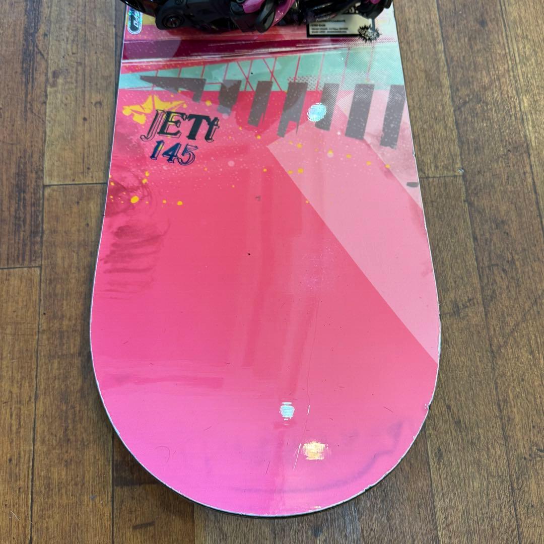 送込！レディーススノーボードセット K2 boaブーツ23.5 rome145