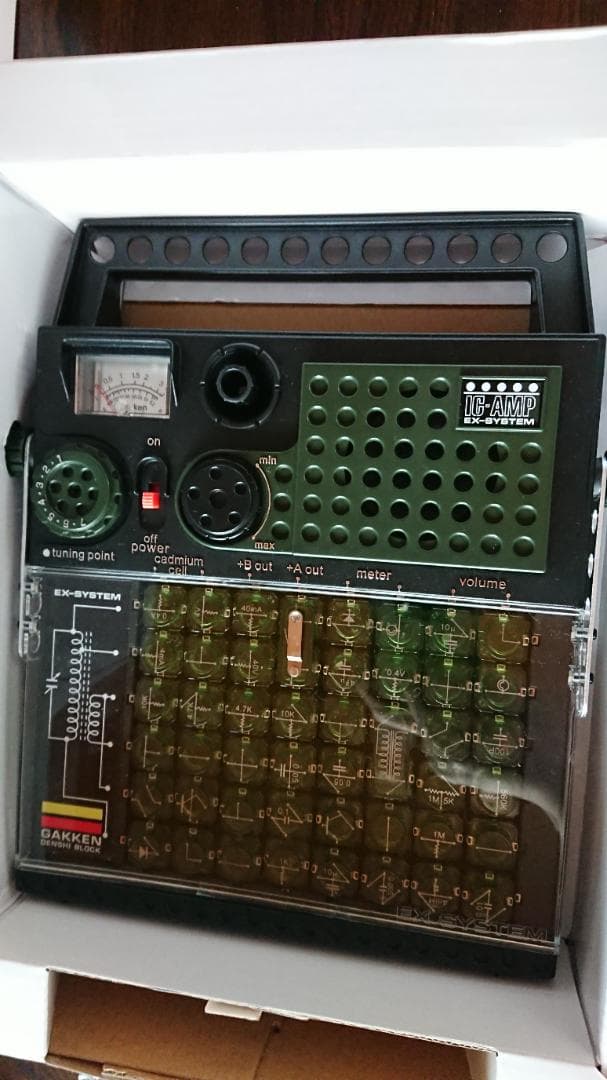 美品　復刻新装版 学研電子ブロック EX-150