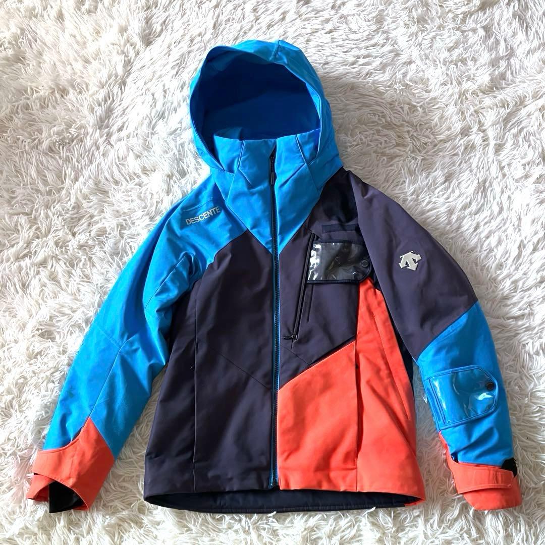 #P11✨DESCENTE✨スキー スノボ ウェア 上下 メンズSSS