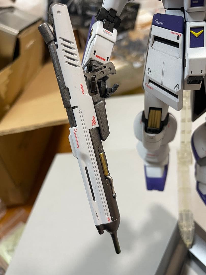 【オリジナル塗装、完成品】MG 1/100 Hi-νガンダム Ver.Ka