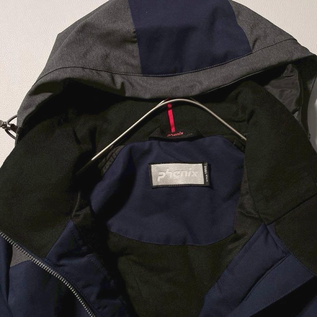 【美品】フェニックス スキーウェア 上下 ORCA SHELL ネイビー M・S