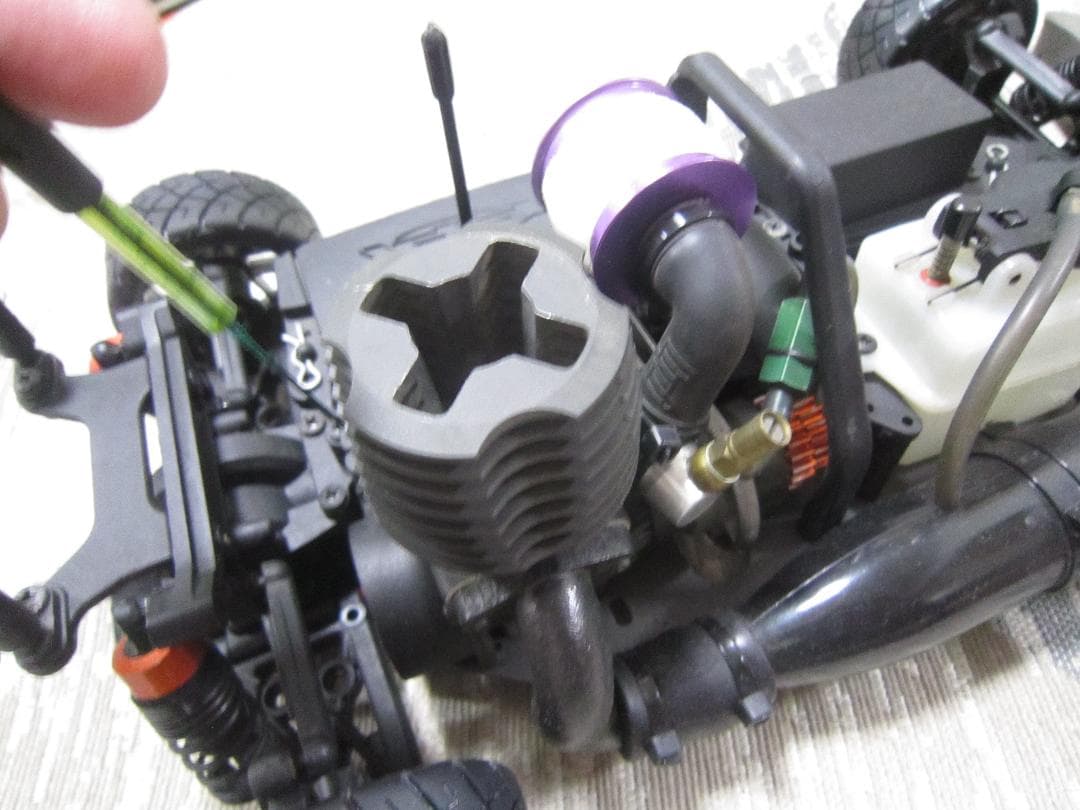 ト*ン様 日本未発売 HPI RS4 3EVO⁺ マスタング 完全動作品 エンジ