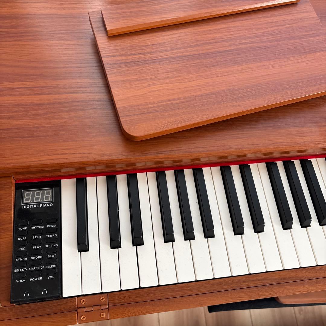 デジタルピアノ 61鍵 ウッド調　RHEIRIN 美品