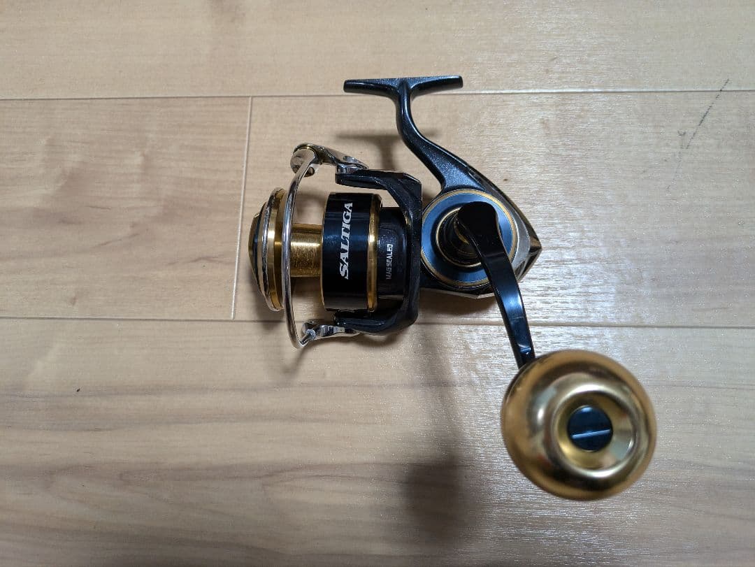 20ソルティガ14000XG＋SLPアルミラウンドノブ