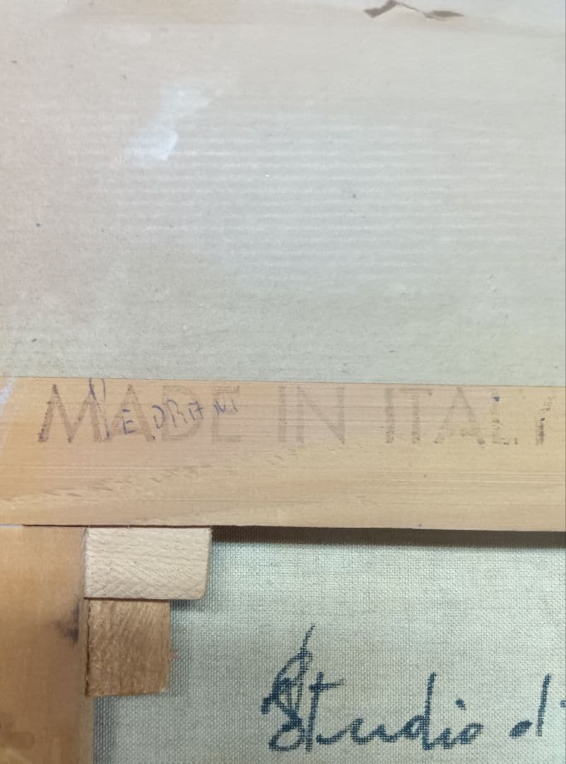 絵画油絵　 イタリアの画家　 ジョンフランシスゴンザガ　 タイトル馬と騎手