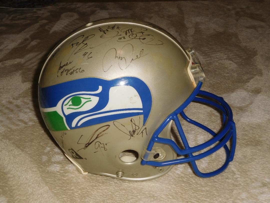 RIDDELL シーホークス アメリカンフットボール ヘルメット NFL