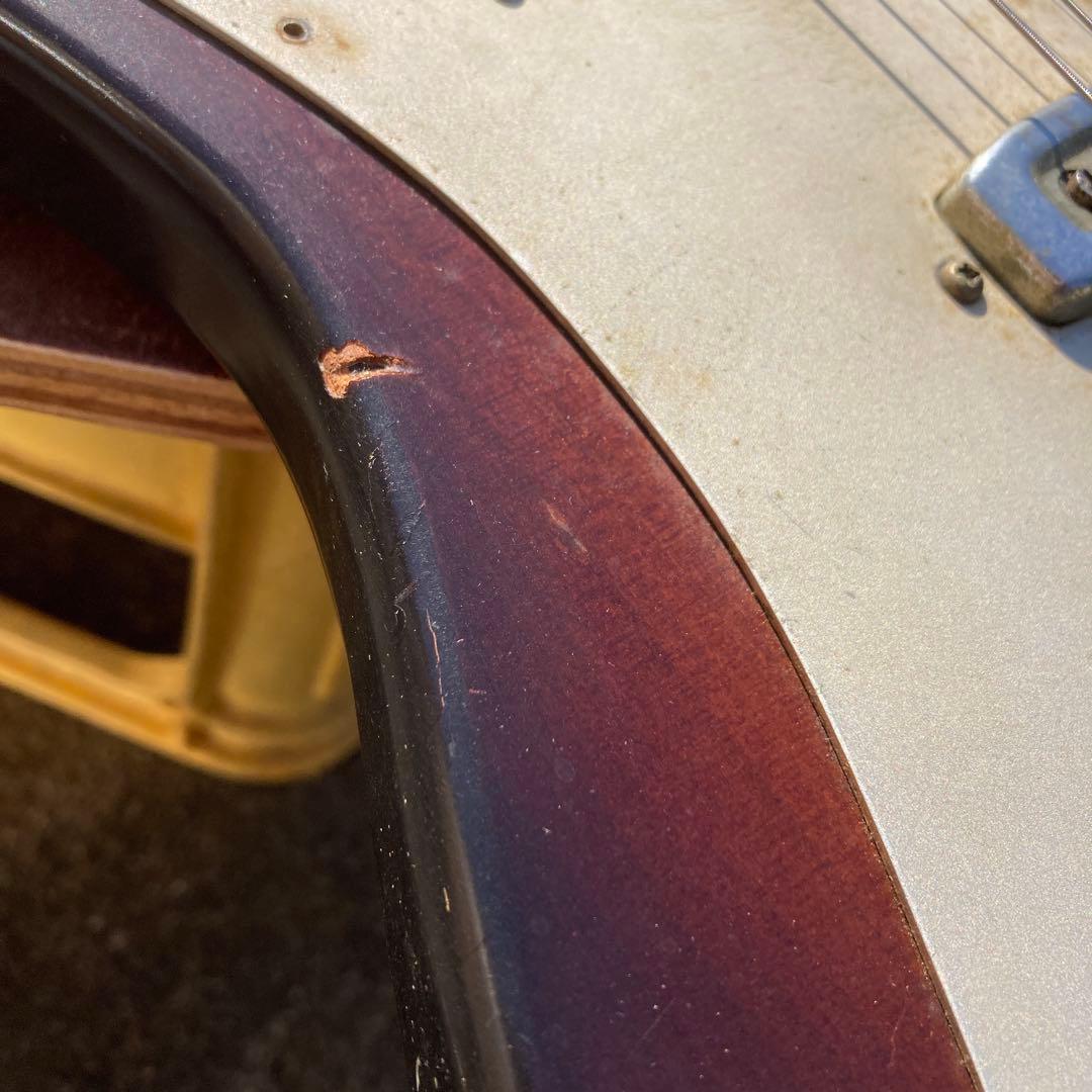 値下げしました。kawai エレキギター　レトロ　ジャンク　追記あります。