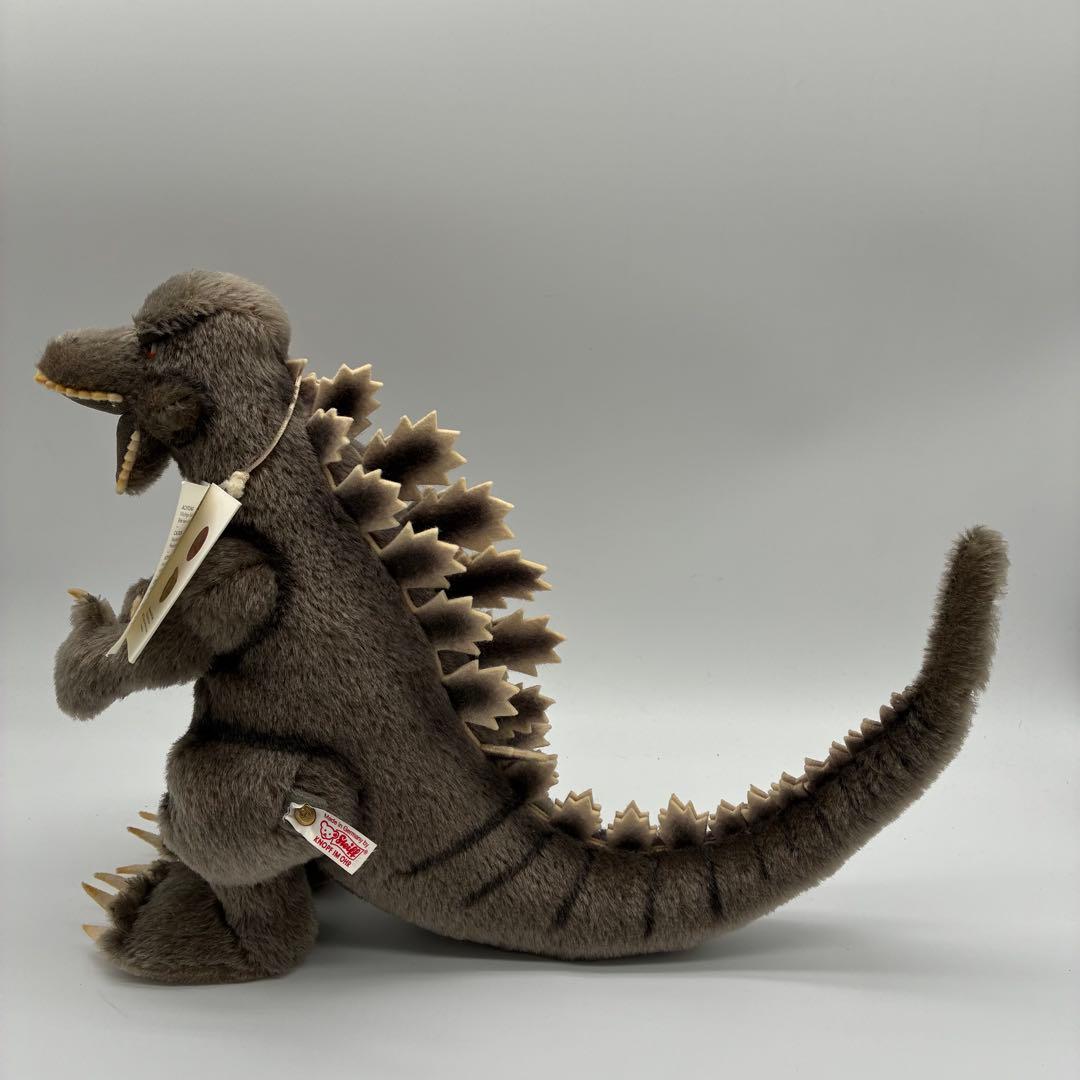 レア✨ シュタイフ社製 ゴジラ ぬいぐるみ 生誕60周年 記念 1954体限定