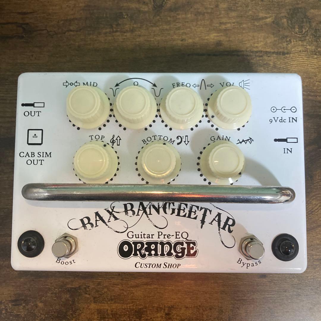 OrangeBaxBangeetar プリアンプ/オーバードライブ‼️オマケ付き‼️