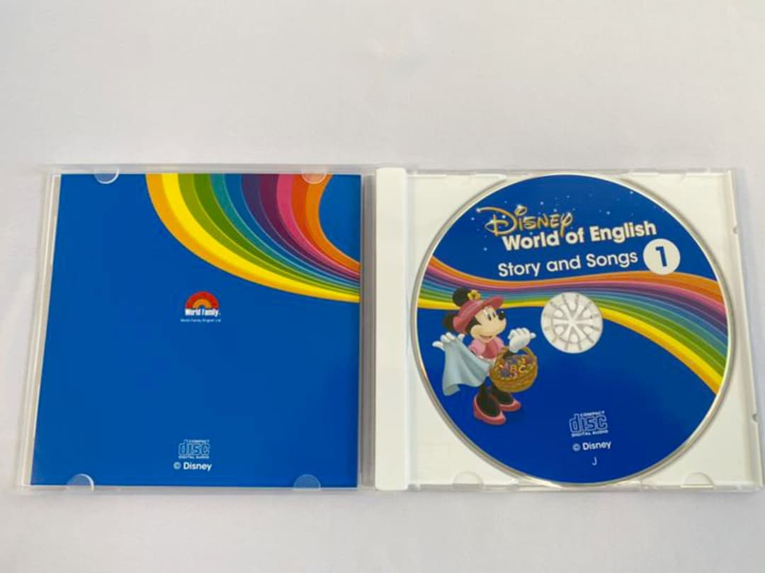 DWE Story and Songs CD 12枚　ディズニー英語