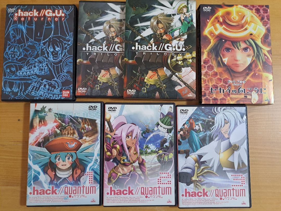 アニメDVD.hack// シリーズ全巻セットまとめ売り