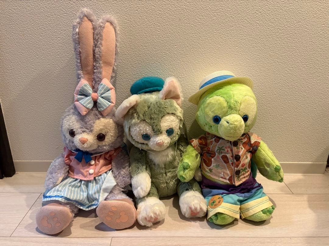 ダッフィーフレンズ　ぬいぐるみ　7匹