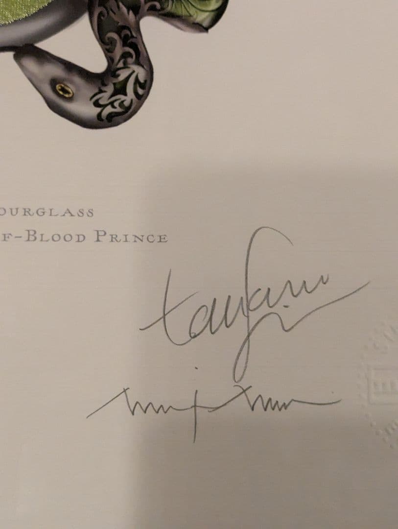 【世界250枚限定】ハリーポッター　アートプリント　ミナリマ