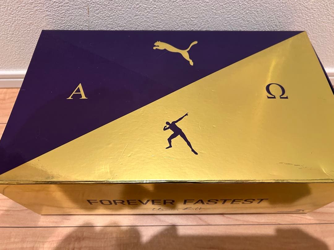 【お宝貴重品】ウサインボルト　引退スパイク