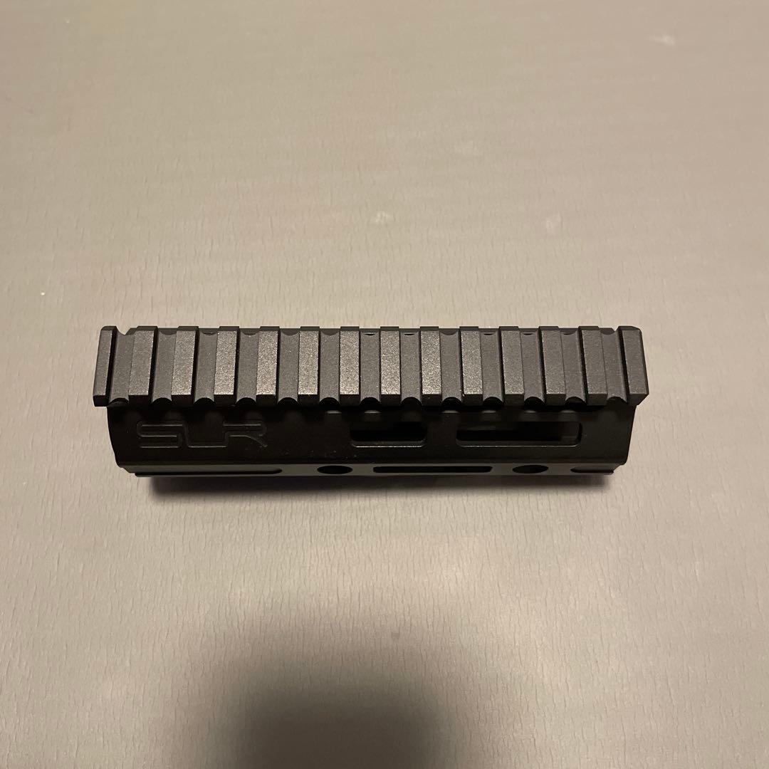 SLRハンドガードブラック5.5 & ハンドストップ、mlokレール